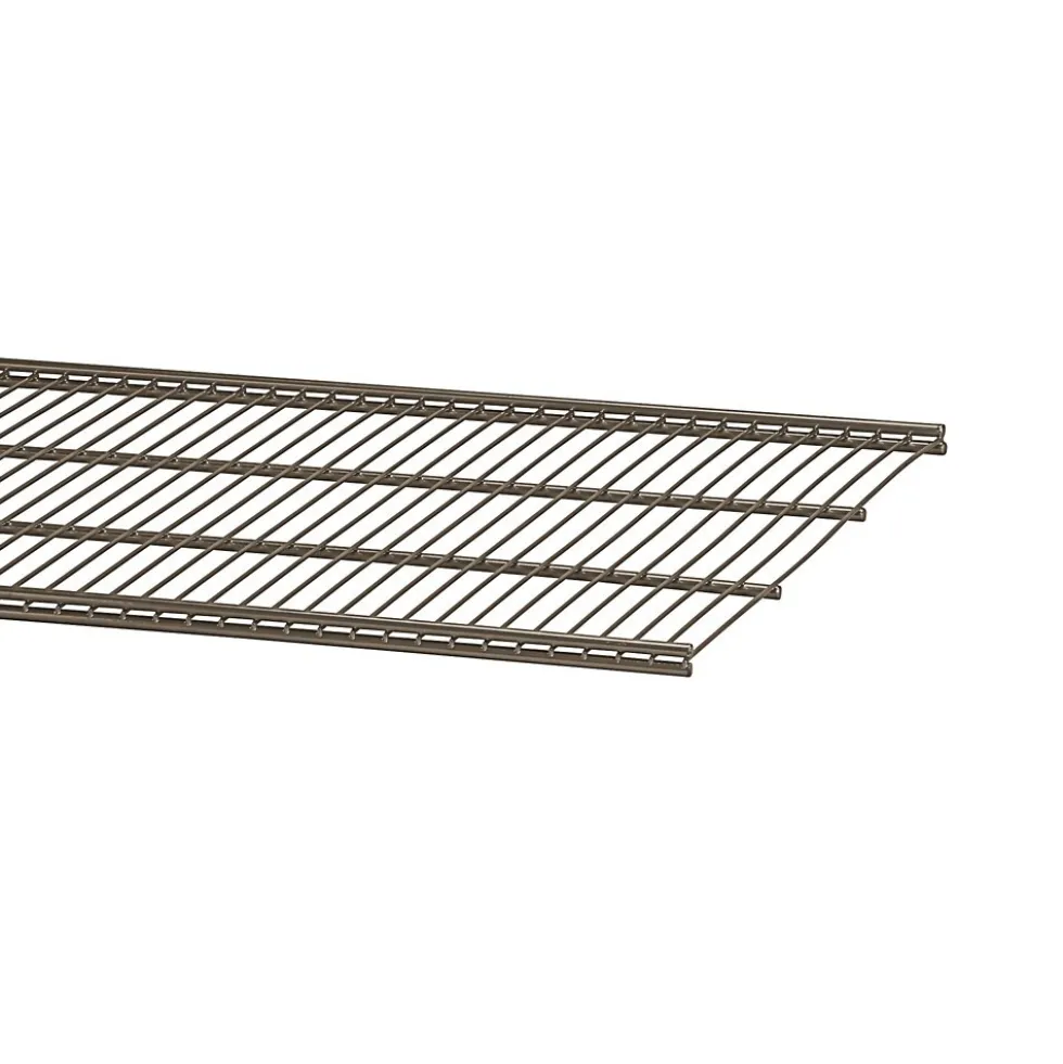 Étagère fil en acier pour système de crémaillère suspendue - graphite ELFA