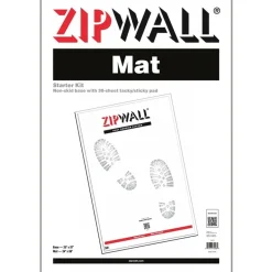 Tapis collant anti-poussière - antidérapant - Mat Starter Kit ZIPWALL