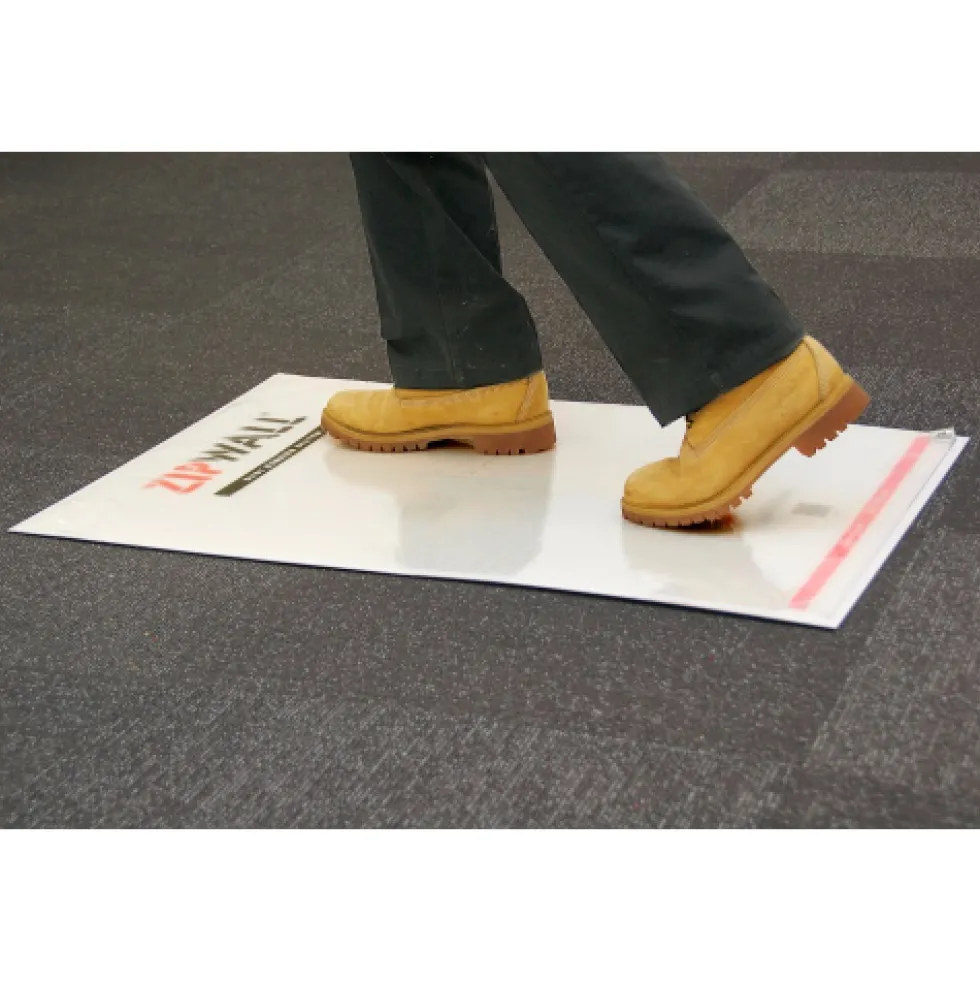 Tapis collant anti-poussière - antidérapant - Mat Starter Kit ZIPWALL