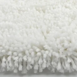 Tapis de bain - 60cm - Blanc - Microfibre - antidérapant - Highland SPIRELLA