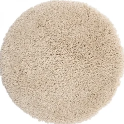 Tapis de bain - 110cm - Ecru - Microfibre - antidérapant - Highland SPIRELLA
