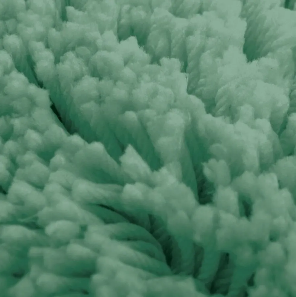 Tapis de bain - 110cm - Vert Basil - Microfibre - antidérapant - Highland SPIRELLA