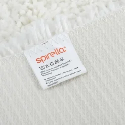 Tapis de bain - 80x150cm - Blanc - Microfibre - antidérapant - Highland SPIRELLA