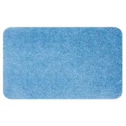 Tapis de bain - 60x90cm - Bleu Ciel - Microfibre - antidérapant - Highland SPIRELLA