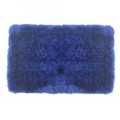Tapis de bain - 60x90cm - Bleu Marine - Microfibre - antidérapant - Highland SPIRELLA