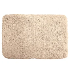 Tapis de bain - 60x90cm - Ecru - Microfibre - antidérapant - Highland SPIRELLA