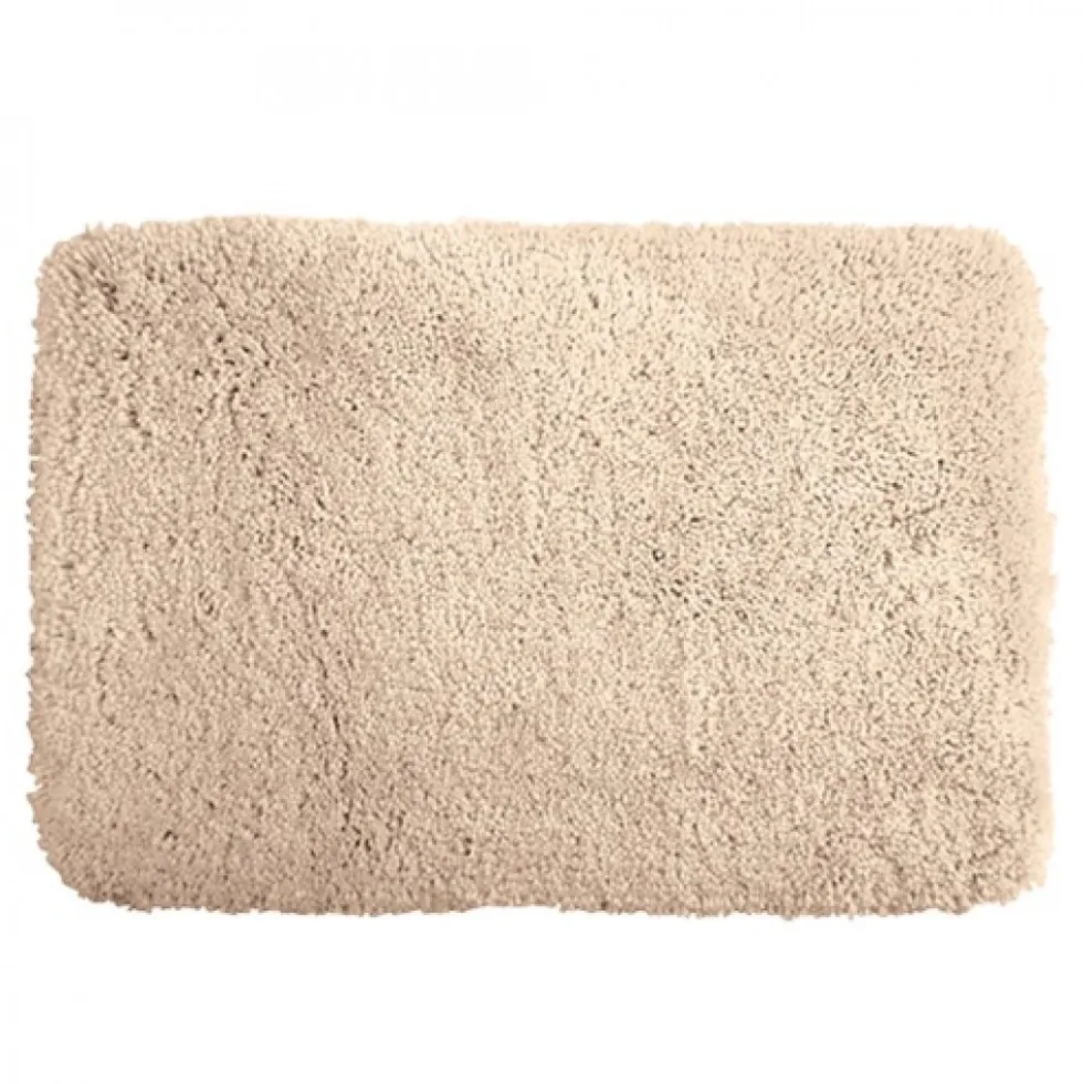 Tapis de bain - 70x120cm - Ecru - Microfibre - antidérapant - Highland SPIRELLA
