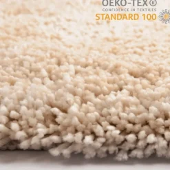Tapis de bain - 70x120cm - Ecru - Microfibre - antidérapant - Highland SPIRELLA