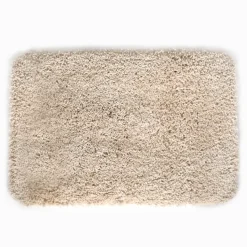 Tapis de bain - 55x65cm - Ecru - Microfibre - antidérapant - Highland SPIRELLA
