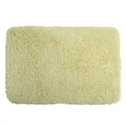Tapis de bain - 55x65cm - Jaune Clair - Microfibre - antidérapant - Highland SPIRELLA