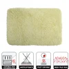 Tapis de bain - 60x90cm - Jaune Clair - Microfibre - antidérapant - Highland SPIRELLA