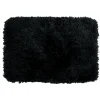 Tapis de bain - 55x65cm - Noir - Microfibre - antidérapant - Highland SPIRELLA