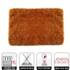 Tapis de bain - 60x90cm - Orange - Microfibre - antidérapant - Highland SPIRELLA