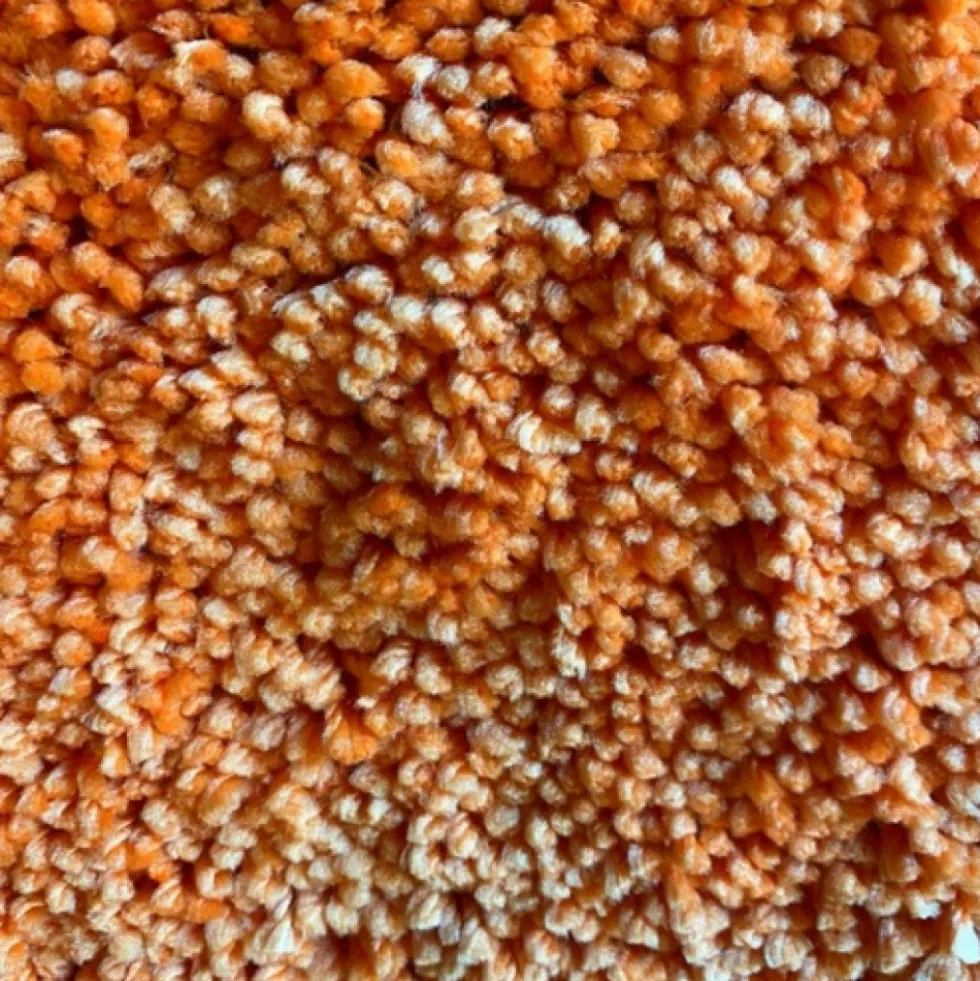 Tapis de bain - 70x120cm - Orange - Microfibre - antidérapant - Highland SPIRELLA