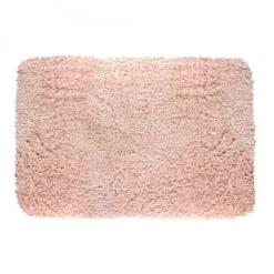 Tapis de bain - 70x120cm - Rose Clair - Microfibre - antidérapant - Highland SPIRELLA