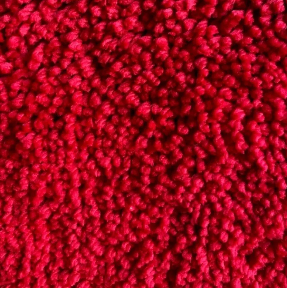 Tapis de bain - 55x65cm - Rouge - Microfibre - antidérapant - Highland SPIRELLA