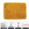 Tapis de bain - 55x65cm - Safran - Microfibre - antidérapant - Highland SPIRELLA