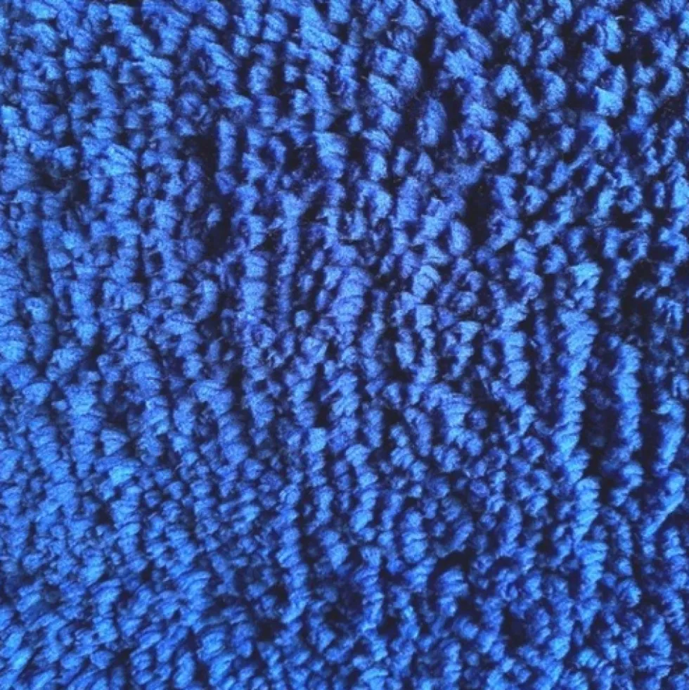 Tapis de WC Microfibre antidérapant 55x55cm Bleu Marine - Highland SPIRELLA