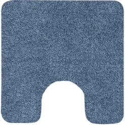 Tapis de WC - 55x55cm - Bleu - Acrylique - antidérapant - Brizzolo SPIRELLA
