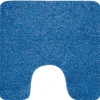 Tapis de WC - 55x55cm - Bleu - Microfibre - antidérapant - Gobi SPIRELLA