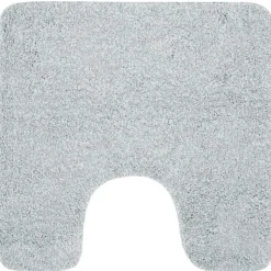 Tapis de WC - 55x55cm - Gris Clair - Microfibre - antidérapant - Balance SPIRELLA