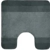 Tapis de WC - 55x55cm - Gris - Microfibre - antidérapant - Balance SPIRELLA