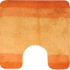 Tapis de WC - 55x55cm - Orange - Microfibre - antidérapant - Balance SPIRELLA
