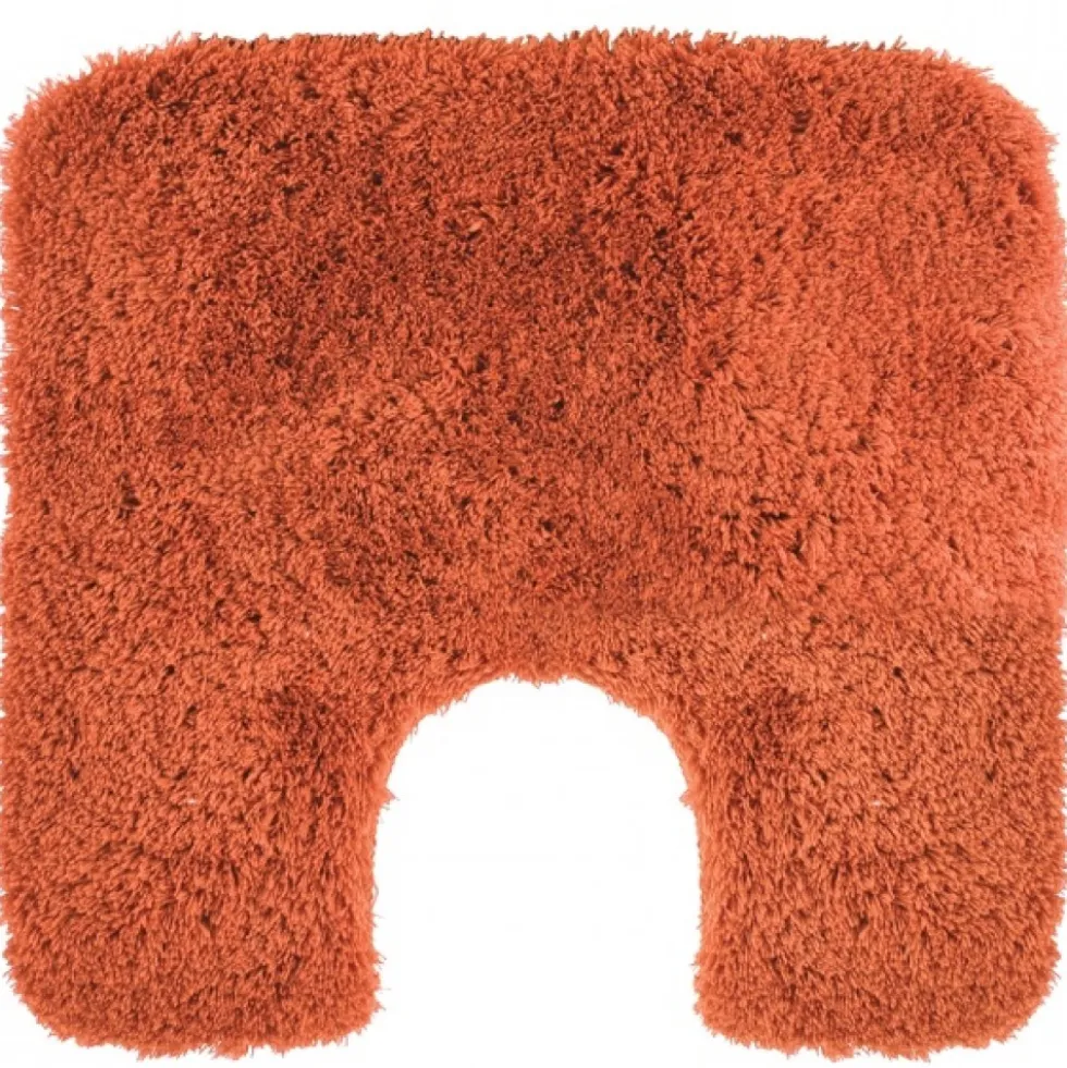 Tapis de WC - 55x55cm - Terracota - Acrylique - antidérapant - Bree SPIRELLA