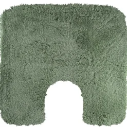 Tapis de WC - 55x55cm - Vert Basil - Acrylique - antidérapant - Bree SPIRELLA