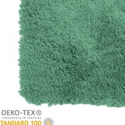 Tapis de WC - 55x55cm - Vert Basil - Microfibre - antidérapant - Highland SPIRELLA