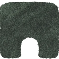 Tapis de WC - 55x55cm - Vert Foncé - Acrylique - antidérapant - Bree SPIRELLA