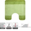 Tapis de WC - 55x55cm - Vert Kiwi - Microfibre - antidérapant - Balance SPIRELLA