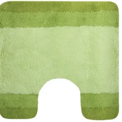 Tapis de WC - 55x55cm - Vert Kiwi - Microfibre - antidérapant - Balance SPIRELLA