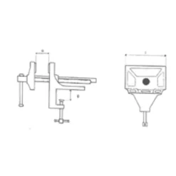 Étau presse de menuisier DOLEX