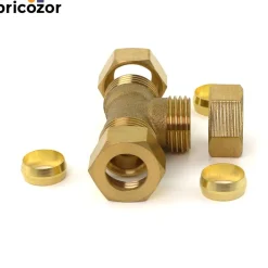 Té bague laiton BRICOZOR