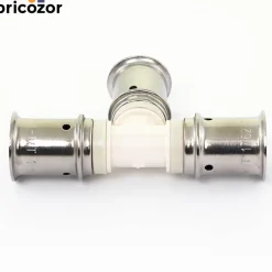 Té égal à sertir - pour tube multicouche MULTITUBO