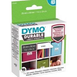 Étiquettes Label Writer résistantes plastifiées Dymo
