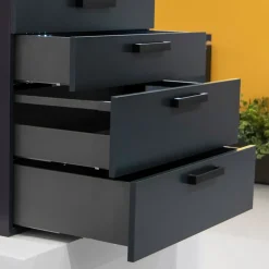 Tiroir extérieur Vertex 3D gris anthracite - hauteur 131 mm - charge 40 kg EMUCA