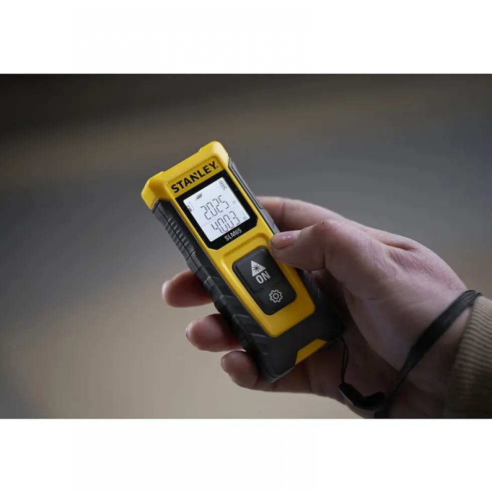 Télémètre laser - portée 20 mètres - SLM65 STANLEY
