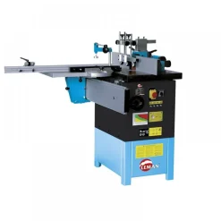Toupie à bois 2800 W arbre 30mm avec chariot TOU030T triphasé LEMAN