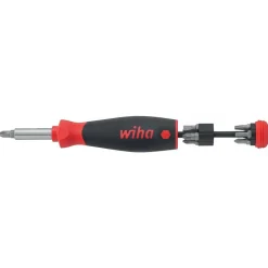 Tournevis avec 8 embouts PocketMax® magnétique WIHA