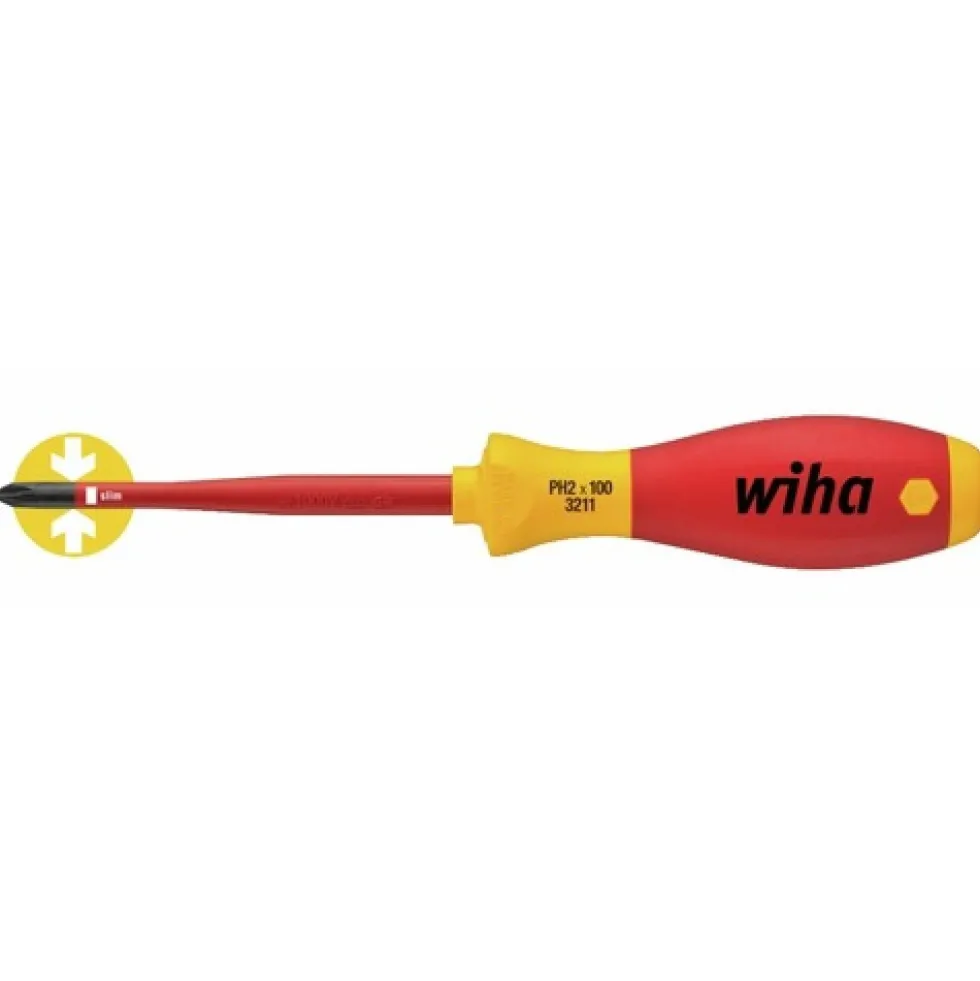 Tournevis cruciforme Slim - empreinte Phillips WIHA