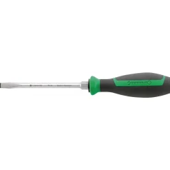 Tournevis empreinte Fente DRALL tête évasée bague 6 pans - 6,5x125 mm STAHLWILLE