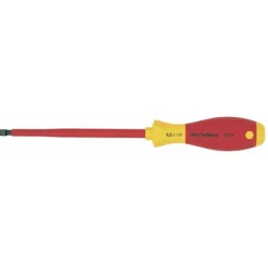 Tournevis isolé 1000V SoftFinish - empreinte fendue WIHA