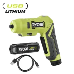 Tournevis électrique 4V USB Lithium + 1 batterie 4V 2,0Ah - RSDP4-120G RYOBI
