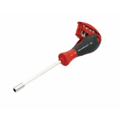 Tournevis porte-embouts 1/4 SoftFinish + 8 embouts WIHA