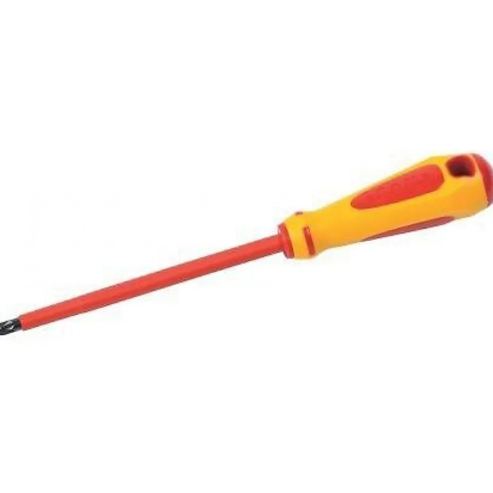 Tournevis Samsoforce Pozidriv isolé 1000V - pour électricien SAM OUTILLAGE