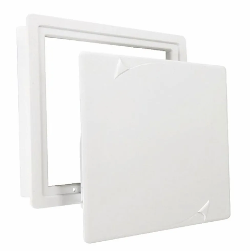 Trappe à encastrer - 270 x 270 mm - blanc NICOLL