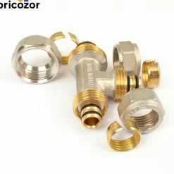 Té réduit à compression pour tube multicouche - diamètre 20-16-16 mm BOUTTÉ