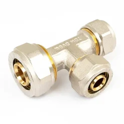 Té réduit à compression pour tube multicouche - diamètre 20-16-16 mm BOUTTÉ